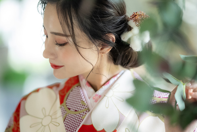 卒業式撮影