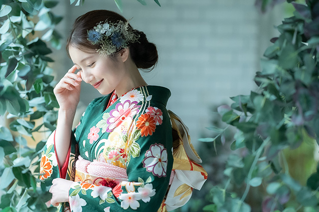 成人式撮影